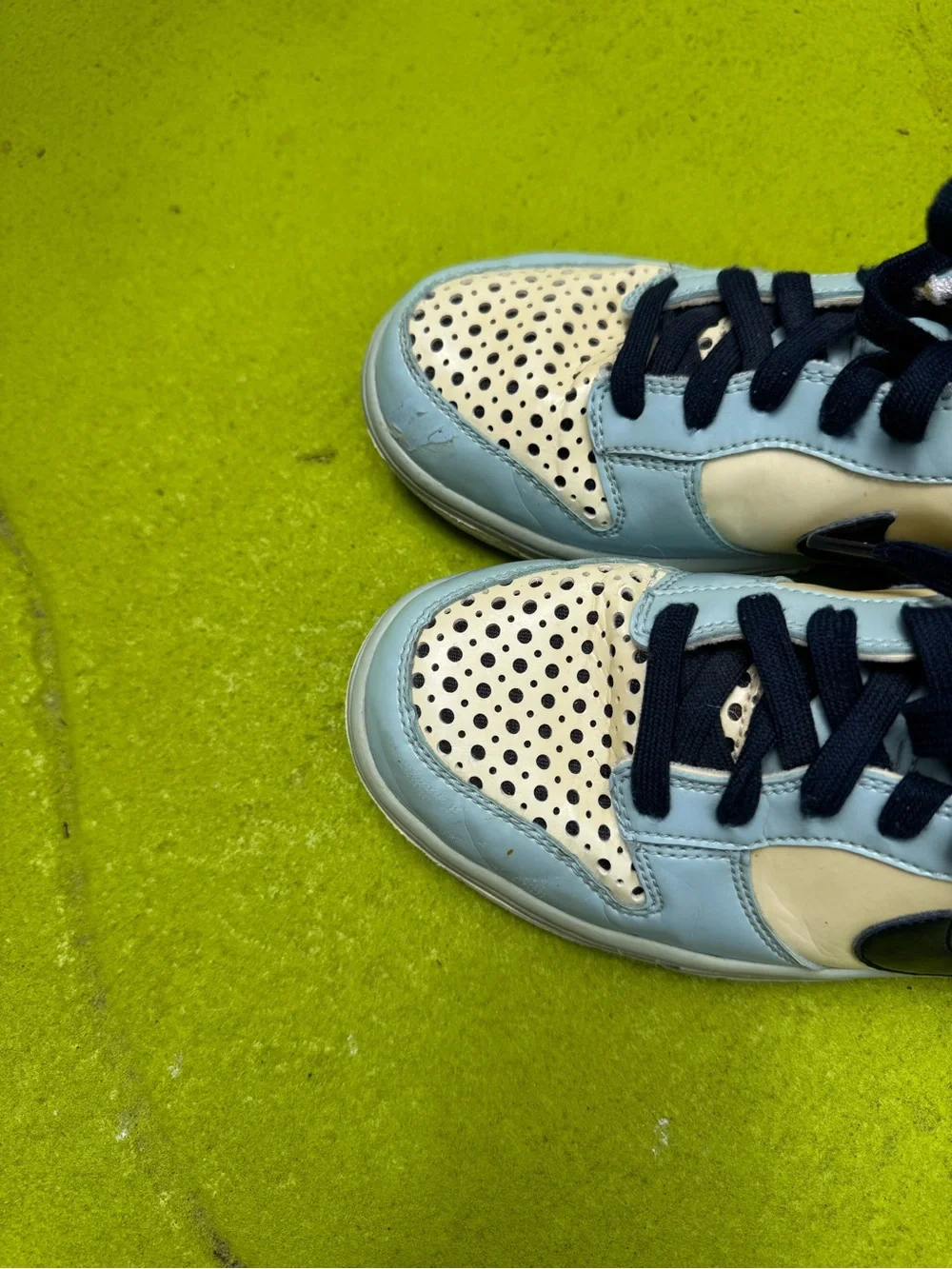 Nike Dunk Low Premium Polka Dot Mesh 309324-145 Women’s Size 7
